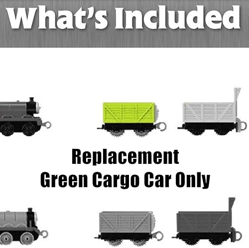 Miniatura 2 de Fisher-Price Piezas de repuesto para Thomas and Friends Train Set - GRF01 ~ All Around Sodor Deluxe ~ Reemplazo Green Cargo Car