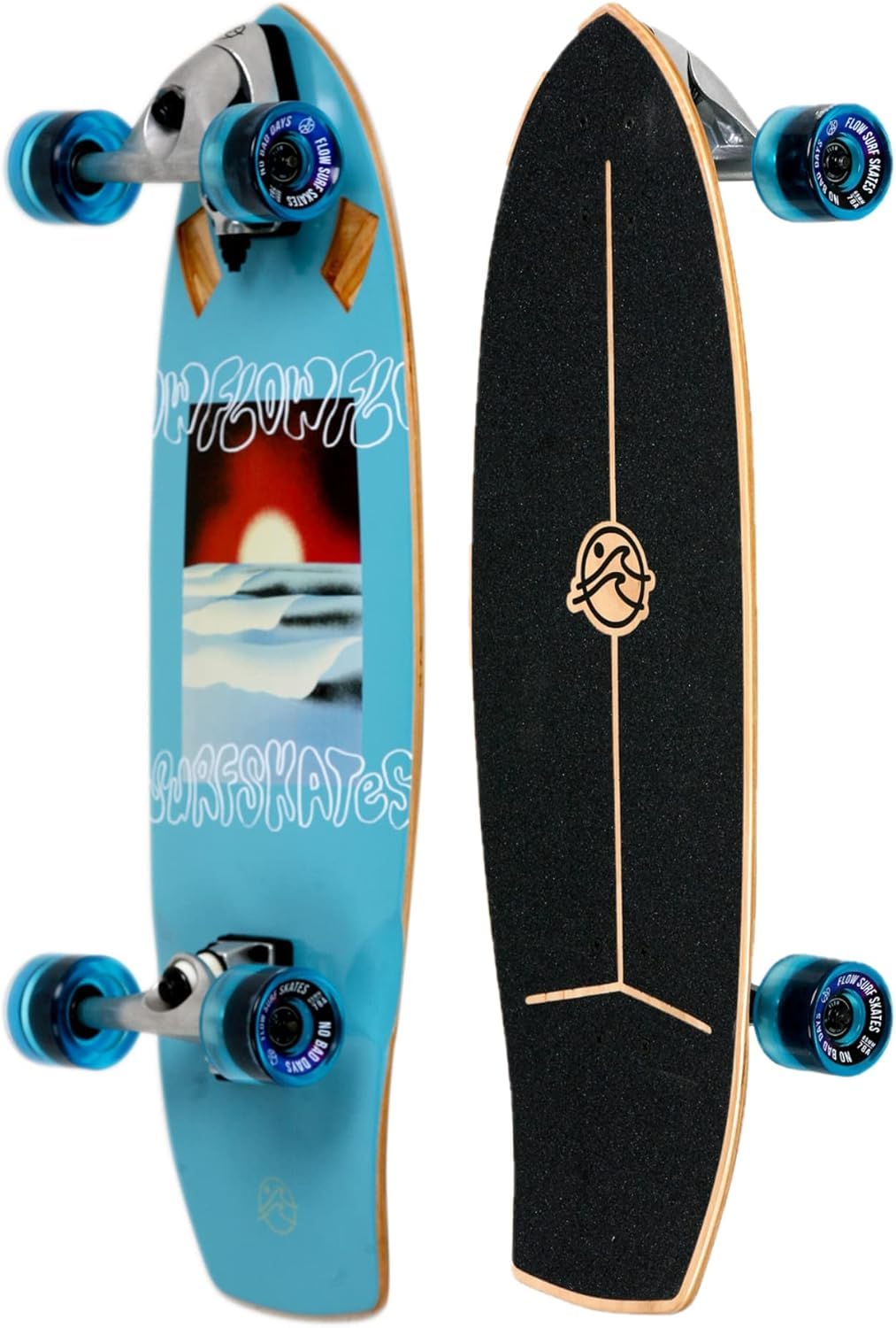 Amazon.co.jp: Flow Surfskates グロム 29インチ クルーザー ブルー 