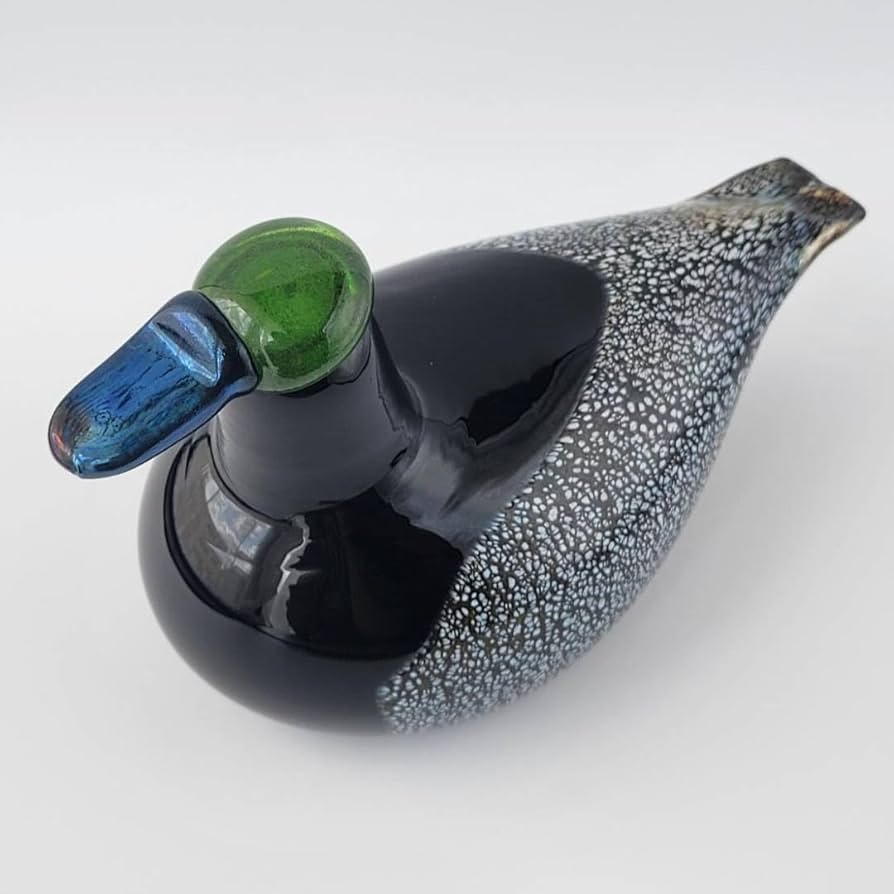 イッタラ/ヌータヤルヴィ　バード SORSAUROS/MALE DUCK　カモ イッタラ/ヌータヤルヴィバード SORSAUROS/MALE DUCKカモ