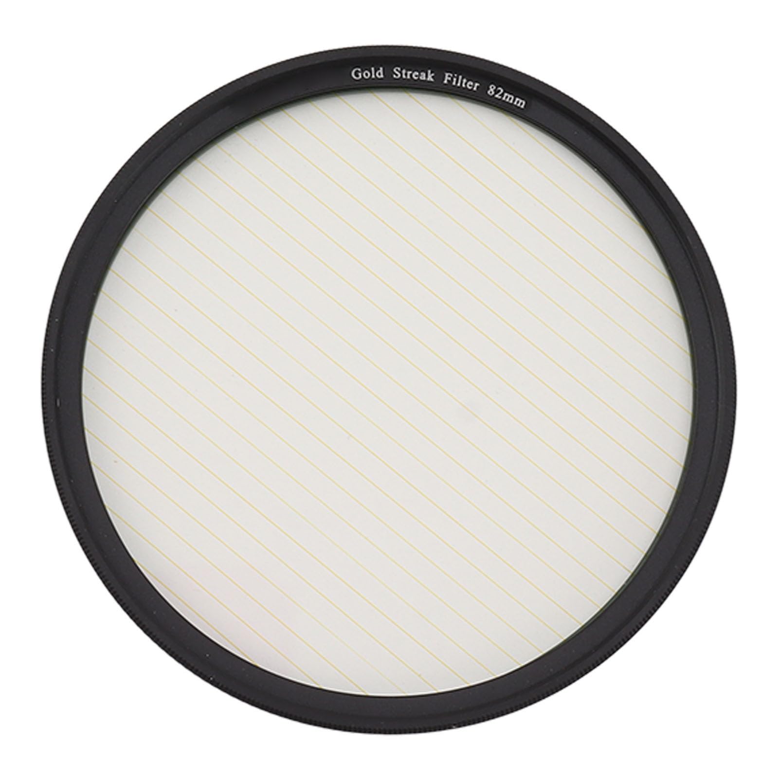 JectseGold Streak Special Effects Lens Filter, High Light Transmittance Anamorphic Light Effect Filter for Nightshoot, Starlight Special Effect Optical Glass Camera Lens Filter