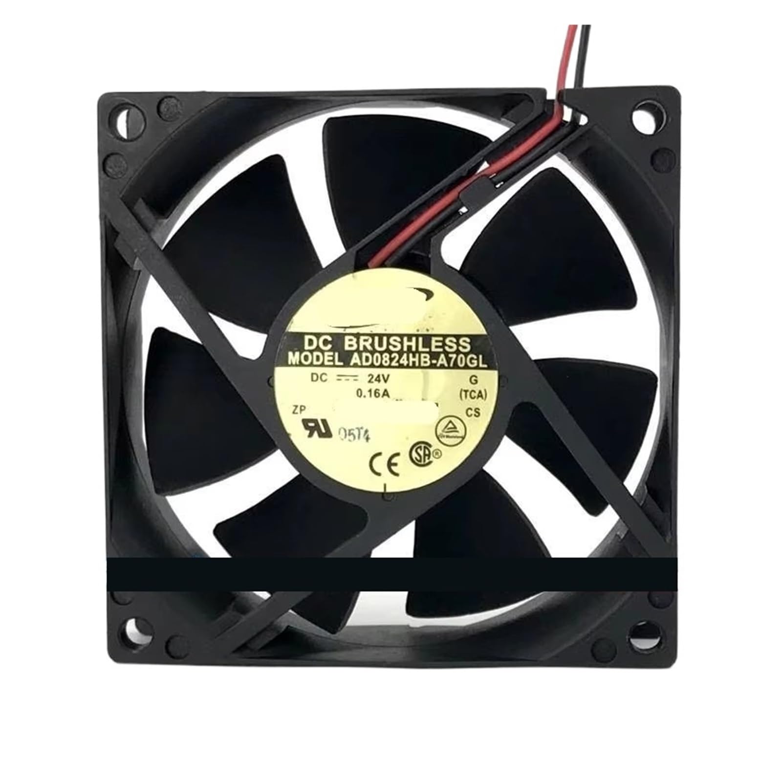 YUSKICCNE AD0824HB-A70GL Cooling Fan 80 * 80 * 25MM 8CM 24V 0.16A(2wire E1)