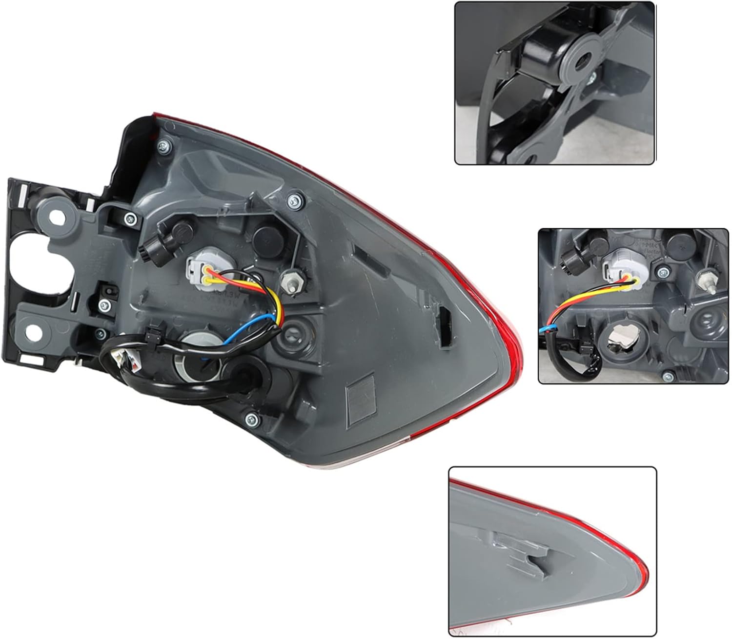 1-Pack LH Tail Light Assembly Replacement for 2017-2019 Highlander Driver Side 815600E161
