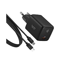 Spigen ArcStation Essential GaN 45W Caricatore USB-C a 1 Porta [Cavo 100W E
