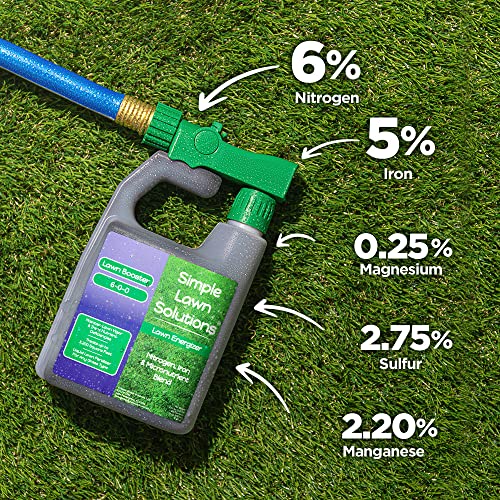 Fertilizante líquido para césped alto en nitrógeno 946 ml miniatura 6