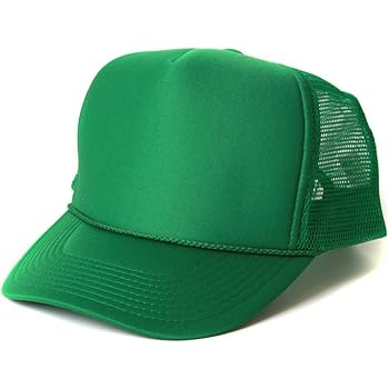 trucker hat green