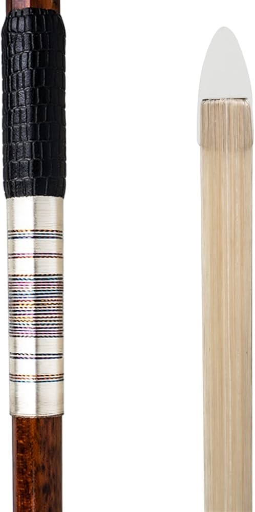 Amazon.co.jp: バランスに バイオリン弓 高度なスネークウッド弓 4/4