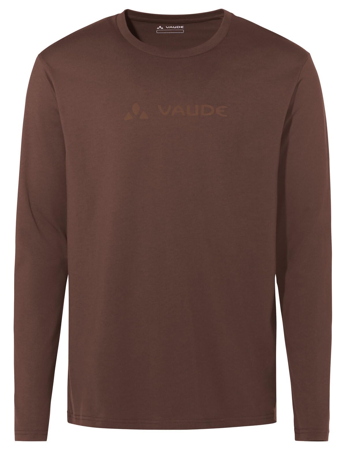VAUDE Herren Logo LS T-Shirt, funktionell und atmungsaktiv, 100% aus GOTS-zertifizierter Bio-Baumwolle