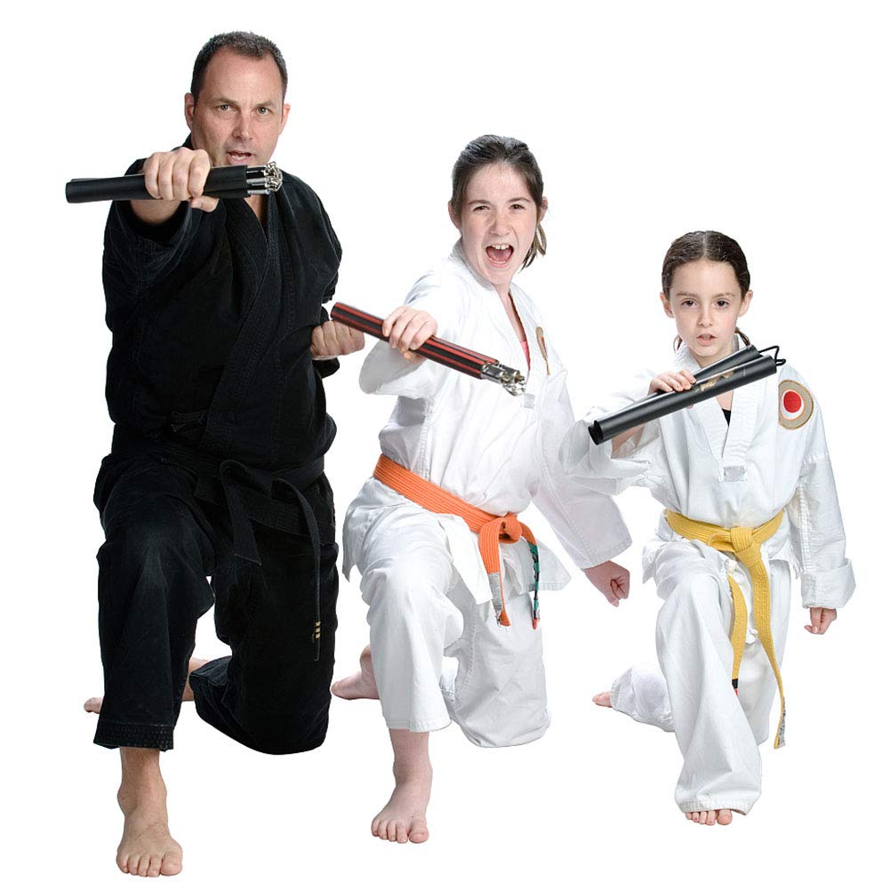 Nunchakus de Espuma Entrenamiento Artes Marciales para Niños Adultos Principiantes 2Pack