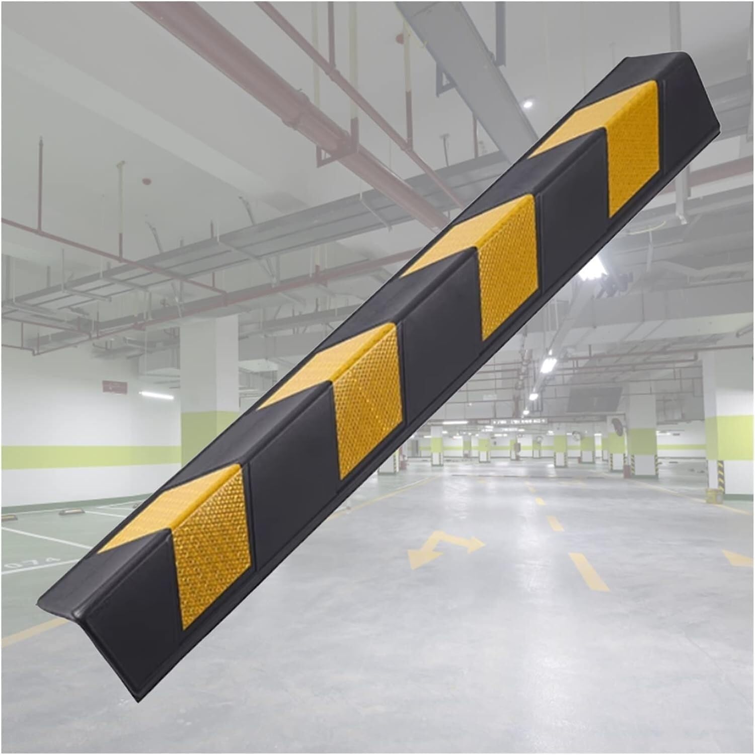 Garage Corner Protector - 20 pcs Black Wall Guard for Parking, Anti-Impact Column & Window Sill Corner Strips, Durable Wall Shield for Garage Safety & Protection