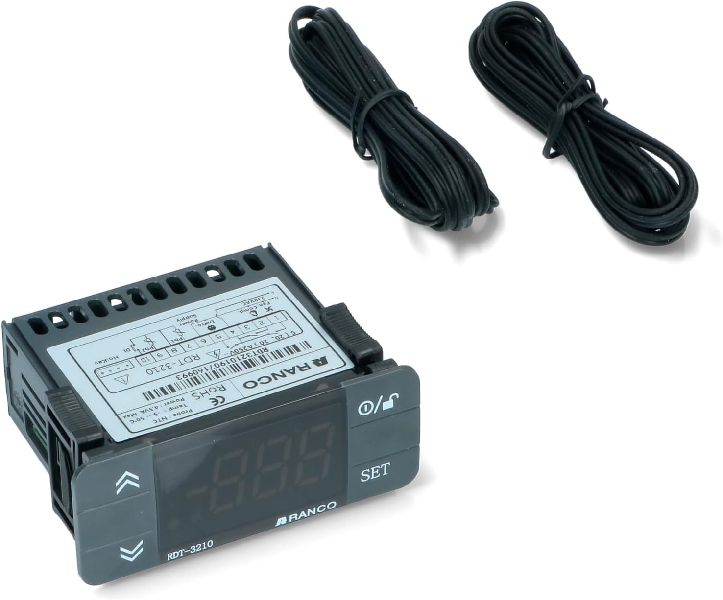 Generic RDT-3210 Digital Temperature Controller with two sensor cables