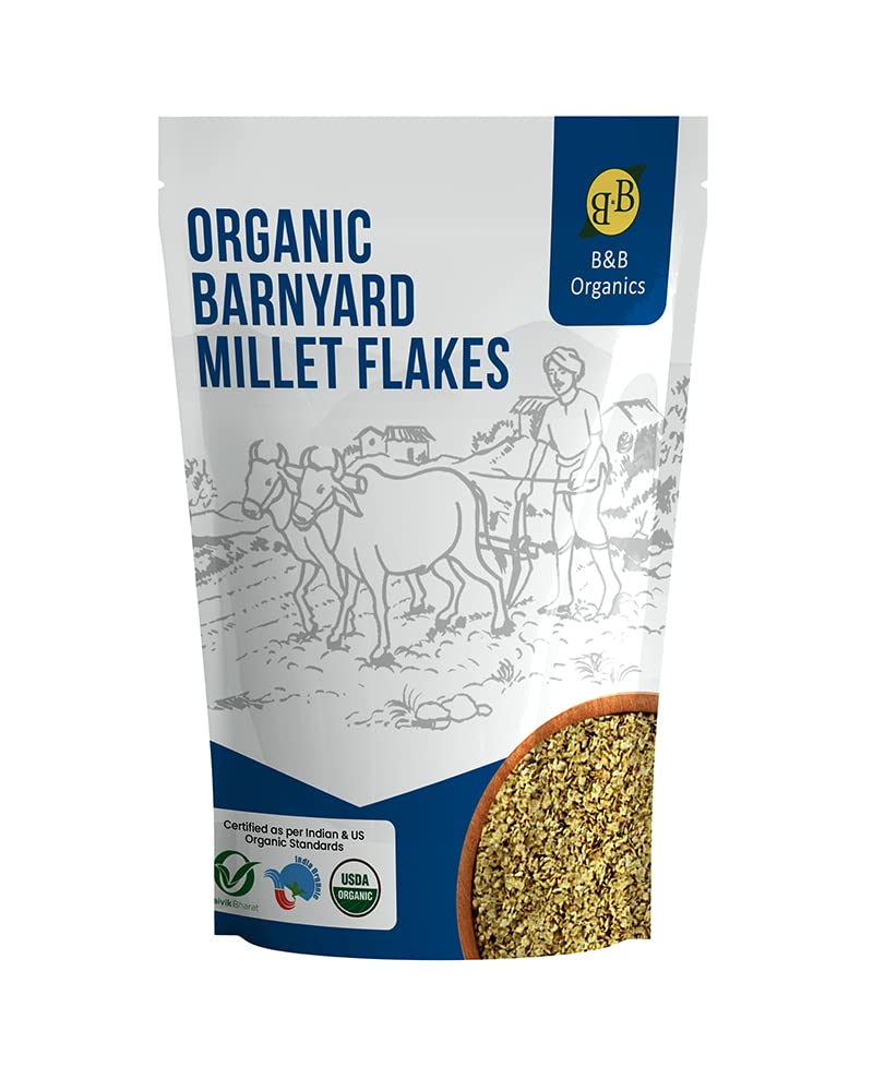 B&B Organics Barnyard Millet Flakes (250 g)/ Traditional Millet Flakes/Kuthiraivali Aval. (B085HSTZ7Y) Amazon Price History, Amazon Price Tracker