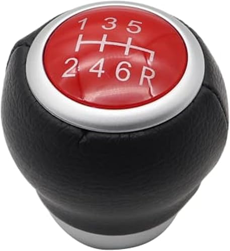 Miniatura 7 de NLQR Pomo de palanca de cambios de 6 velocidades compatible con Subaru Outback 2009-2019, Impreza Forester 2009-2018, WRX 2012-2018, WRX STI