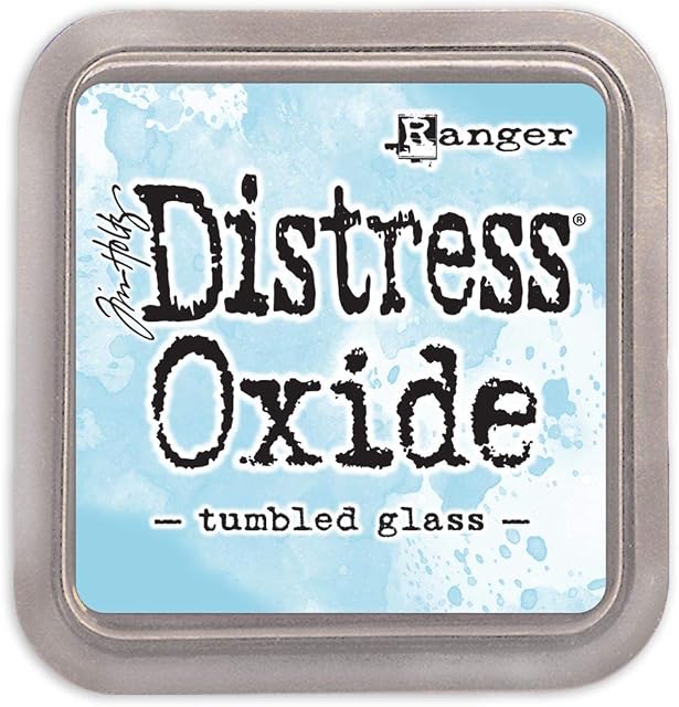 Ranger Tim Holtz TDO56287 Distress Oxide Pad Tumbled Glass, Regular