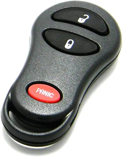 Control remoto electrónico de 3 botones OEM compatible con Jeep Grand Cherokee 1999-2004 (ID de FCC GQ43VT9T, PN 56036859, 56036860)