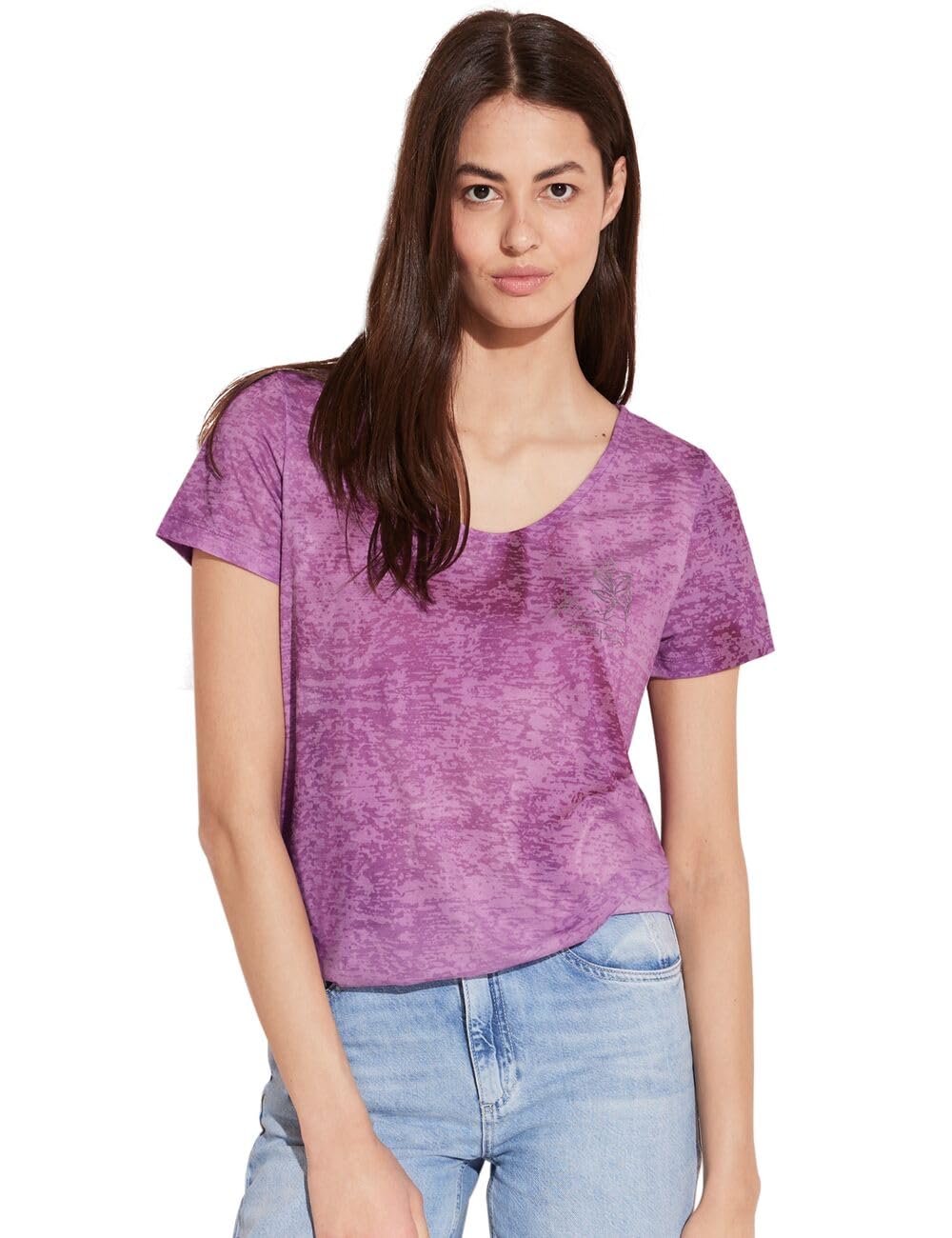 Street One Damen T-Shirt mit Farbverlauf