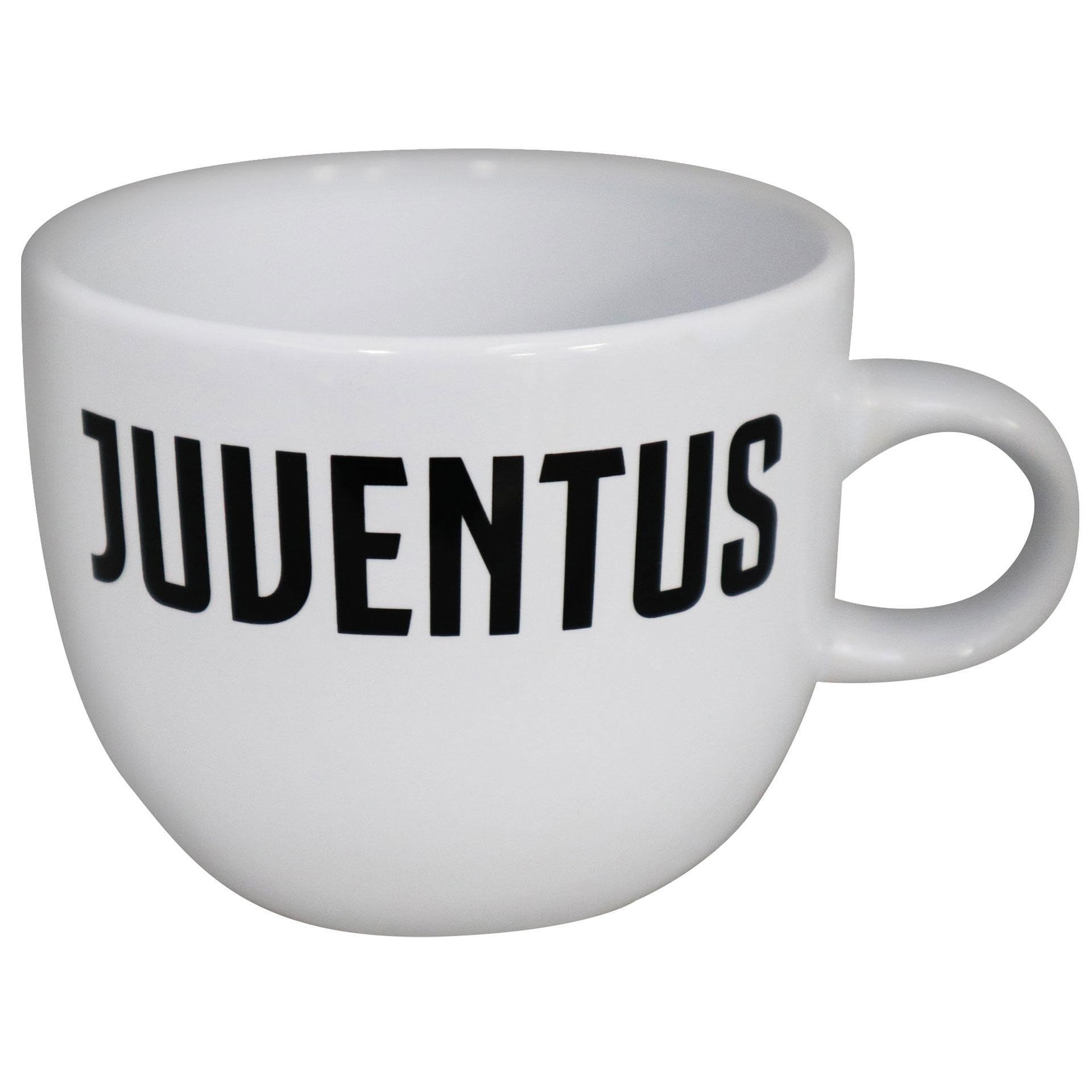 Tazza Jumbo da Latte Ufficiale Bianconera Logo Stemma JJ in Scatola Regalo Originale