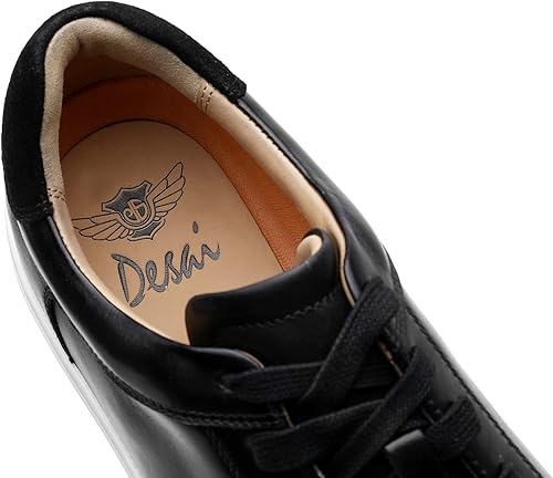 Miniatura 5 de Classic Sneakers Leather Casual Dress Sneakers Breathable Lace-up Oxford Fashion Sneaker for Men