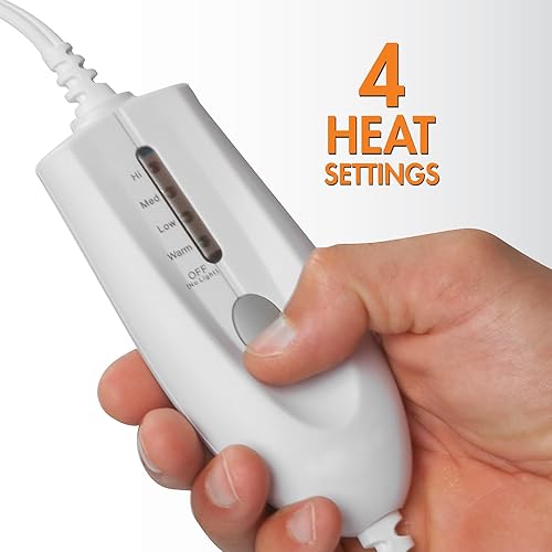 Miniatura 9 de Veridian Healthcare TheraCare Deluxe XL Almohadilla térmica húmeda o seca, marrón, universal (24-510)