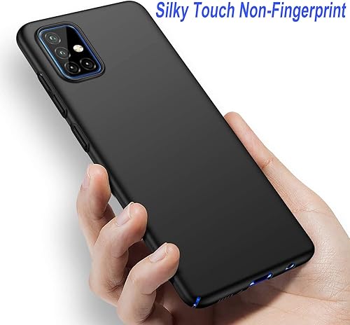 Miniatura 2 de Zhuoopinn Funda protectora delgada para Samsung Galaxy A51 5G, protección contra arañazos, deslizamiento, caída, huellas dactilares, mate, para