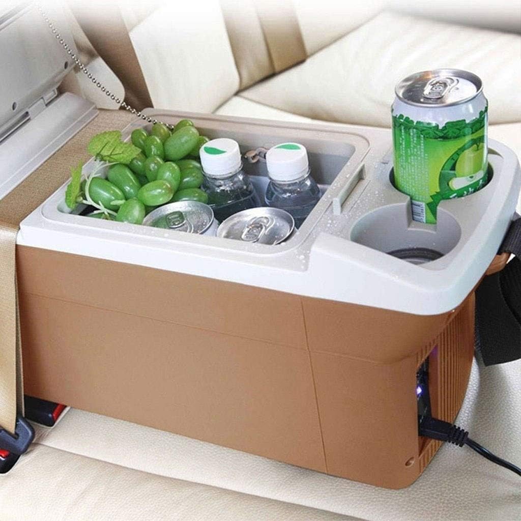 Compact Personal Fridge Cools Heats Great for Bedroom Office Car Dorm Portable Makeup Skincare Fridge image 2