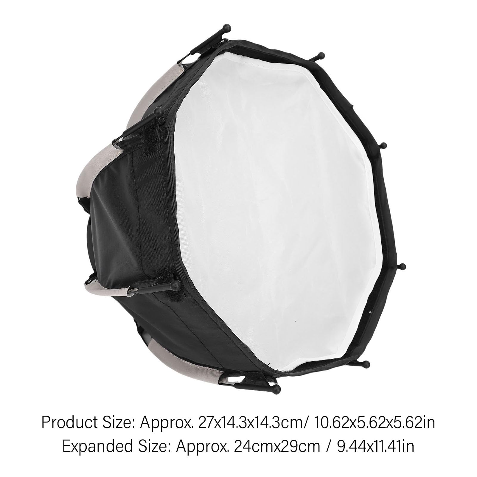 Domary Softbox for Mount Durable Storage Case Portable Softbox with Grid