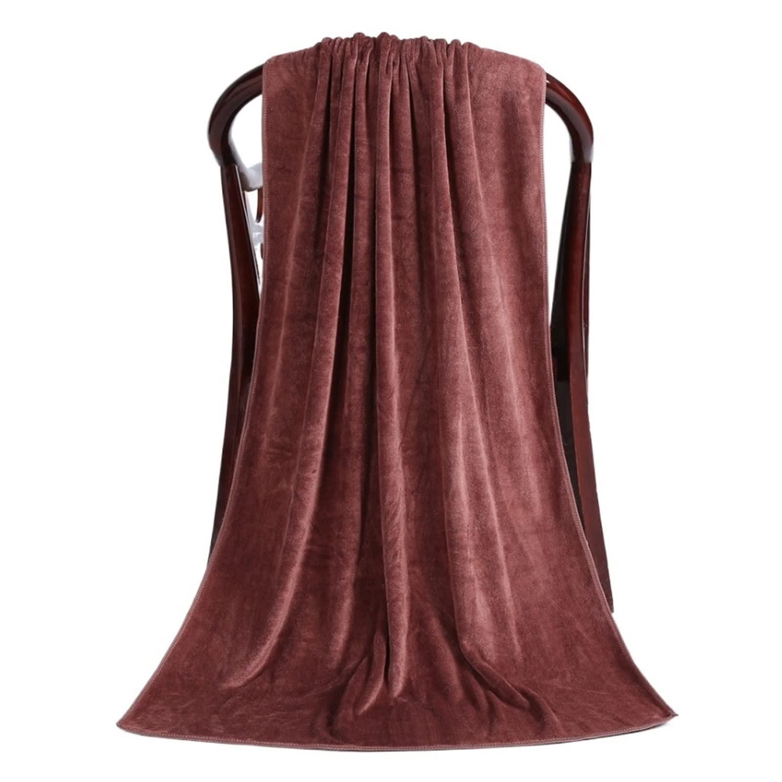 WILLWA Toallitas desmaquillantes Reutilizables, toallitas faciales de Microfibra, Almohadillas de Limpieza, toallitas limpiadoras, Herramienta (Color : Green, Size : 70x140cm)
