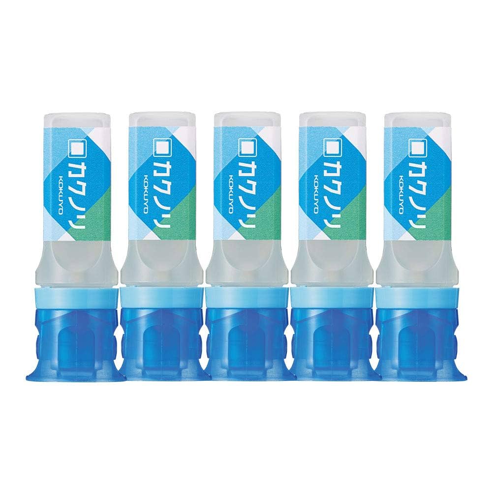 Amazon | コクヨ 液体のり カクノリ しっかり貼る 5個セット 青