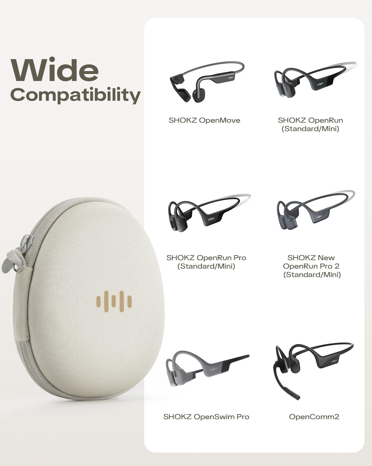 Amazon.com: Headphone Case for SHOKZ OpenRun Pro 2/OpenRun