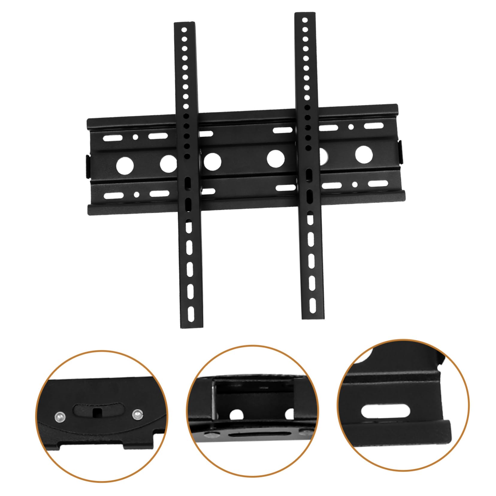 TOPBATHY Supporto Da Parete Per Tv Installazione Semplice Supporto Da Parete Salvaspazio Per Tv Staffa Universale Per Schermi Da 26 A 65 Pollici Per Ufficio Domestico