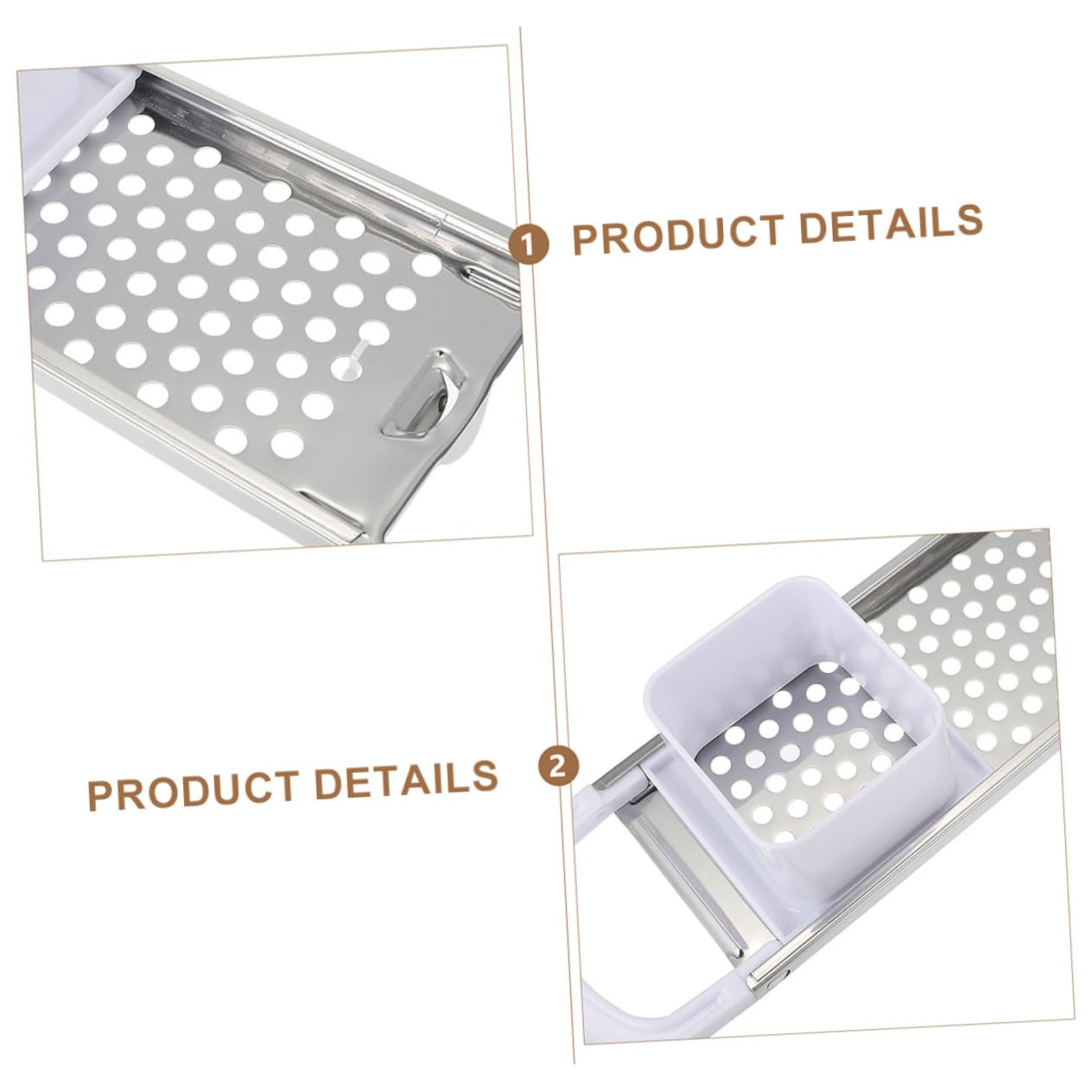 VOSAREA 2Pcs Stainless Steel Dough Cutter Rust Noodle Pressing Machine for Easy Dough Ball and Noodle Making Kitchen Tool for and Simple Operation