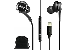 AKG Earbuds Original USB Type C Headphones - In-Ear with Remote & Mic