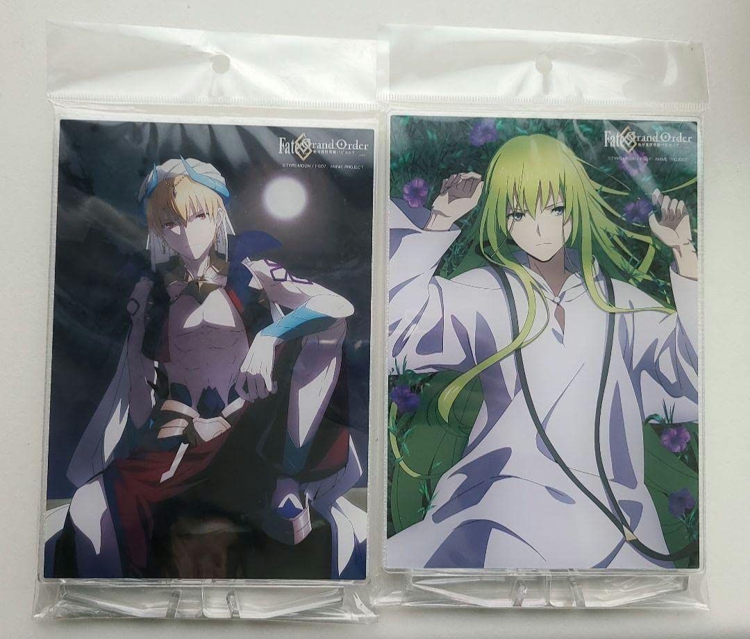 FGO ビジュアルアクリルプレート ギルガメッシュ＆エルキドゥ Fate/Grand Order -絶対魔獣戦線バビロニア- ビジュアルアクリル