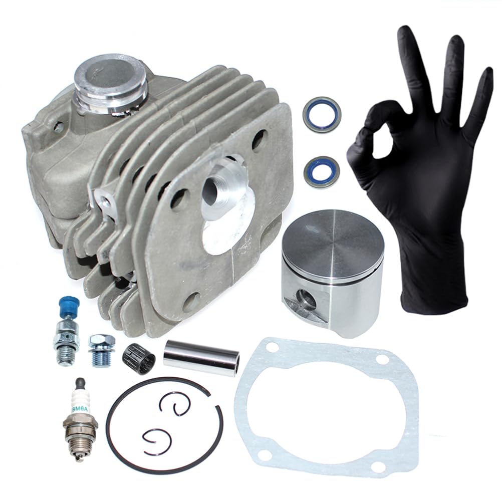Cylinder Piston Kit for Husqvarna 362 371 372 375 Chainsaw Jonsered 2063 2071 2163 2171 CS2163 CS2171 Chainsaw