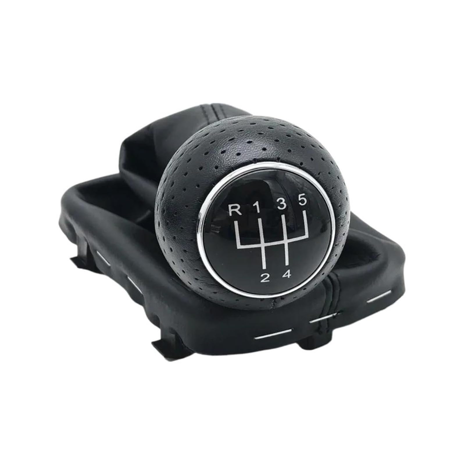 Lozopmtmld 23Mm R12345 For A3 S3 8L 1 6L 2001-2003 Gear Shift Knob Pu Leather / Abs Performance