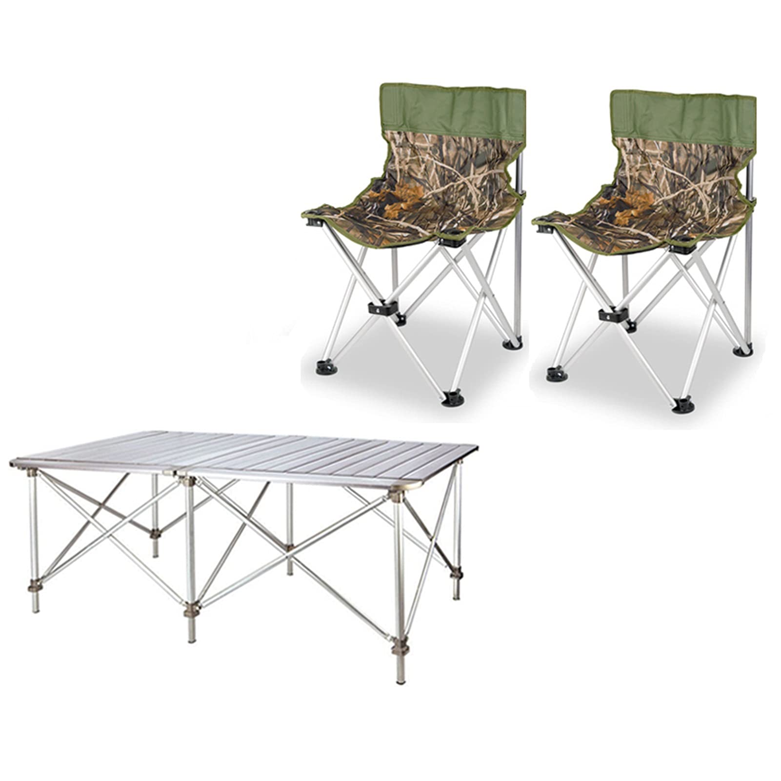 Table et chaises pliantes robustes en aluminium fini le manque de place