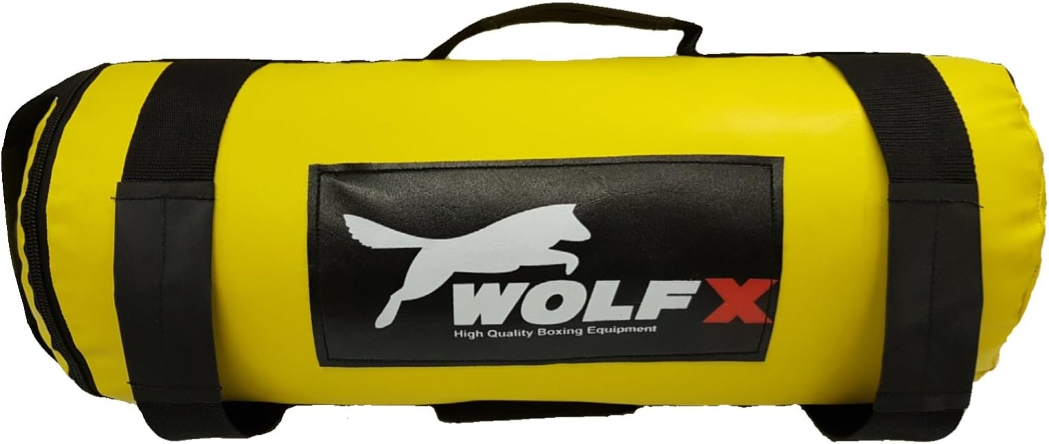 Power Cloth/Sand FILLED Bag Boxing MMA Training Fitness 5-60kg (Yellow)