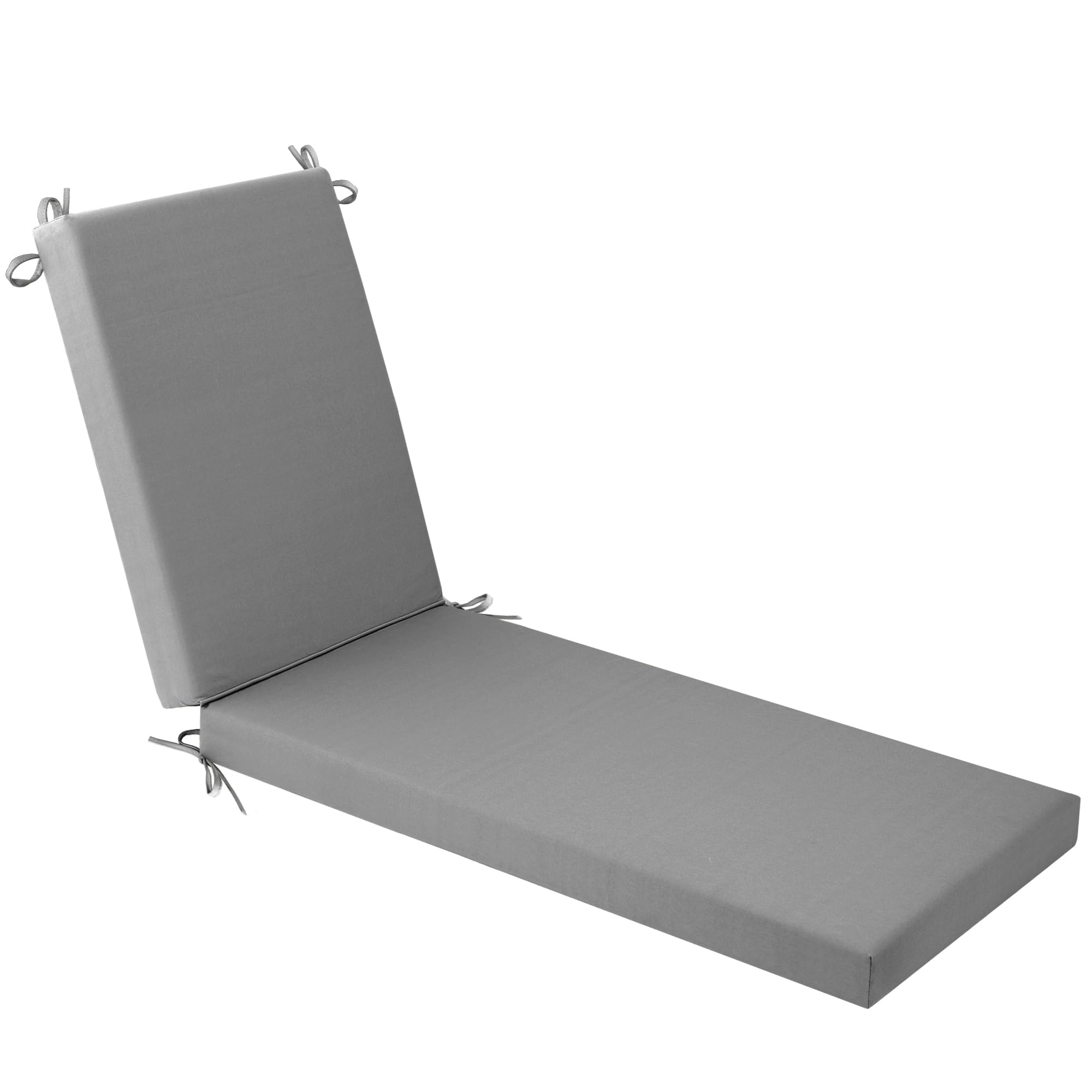 YEFU Chaise Lounge Cushions Outdoor: 72 x 21 x 3 Inch Waterproof Fade-Resistant Lounge Chair Cushion for Outdoor Furniture - Pool Lounger Pads