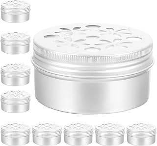 POPETPOP 10pcs Dog Training Scent Box Dog Scent Work containers Dog Training Supplies Dog Scent Training Holder Dog Odor sniffle case Dog Scent Training kit Aluminum Thread Metal can