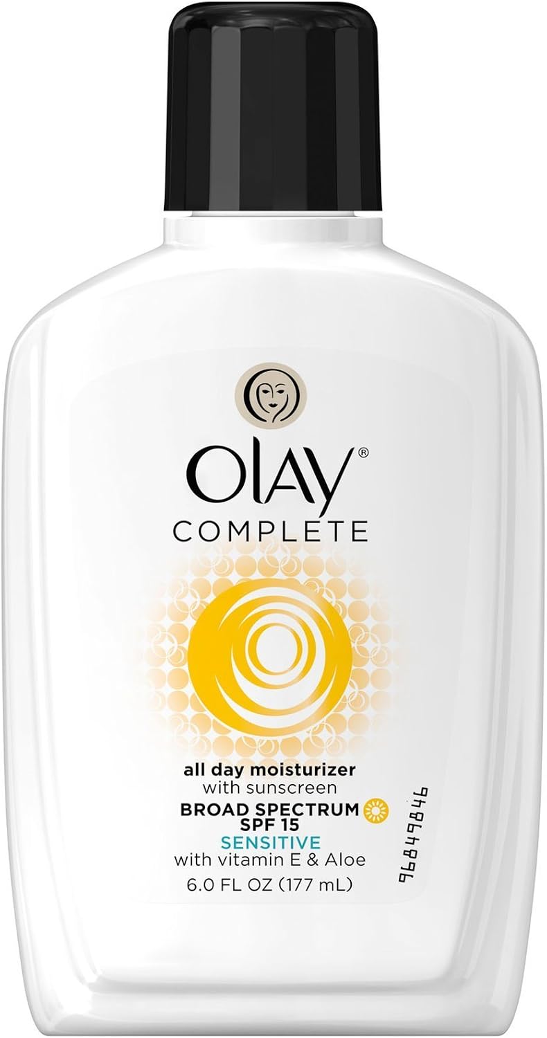 Olay Complete Lotion Moisturizer with SPF 15 Sensitive, 6.0 oz