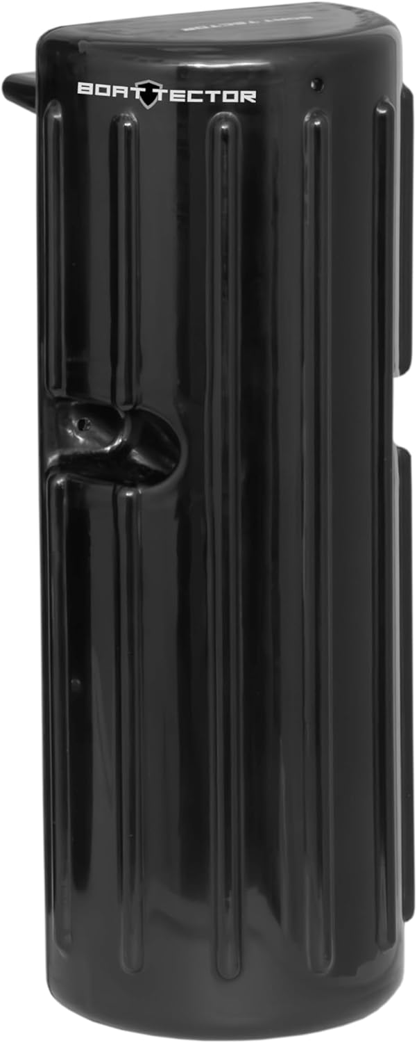 Extreme Max 3006.8741 Marine-Grade Vinyl Dock Bumper Fender - Straight, 16" x 6" x 4", Black