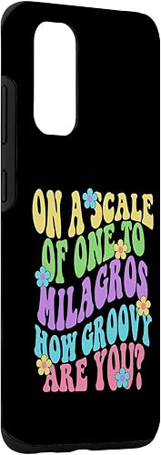 Miniatura 3 de Galaxy S20 MILAGROS - Funda con nombre personalizado para niñas retro y Groovy MILAGROS