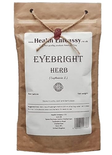 Miniatura 1 de Eyebright zacate el té Herba euphrasiae 100gSalud Embajada100 Natural