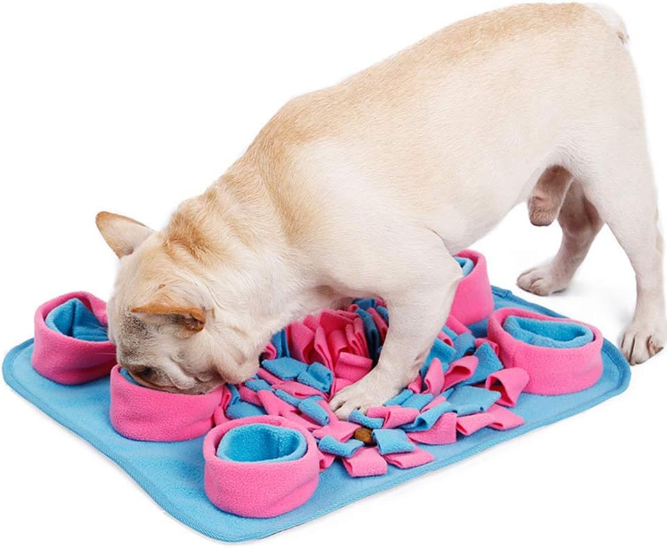 ペットドッグスナッフルマットトレーニングフィーディングマット犬用のノーズワークアクティビティストレスを