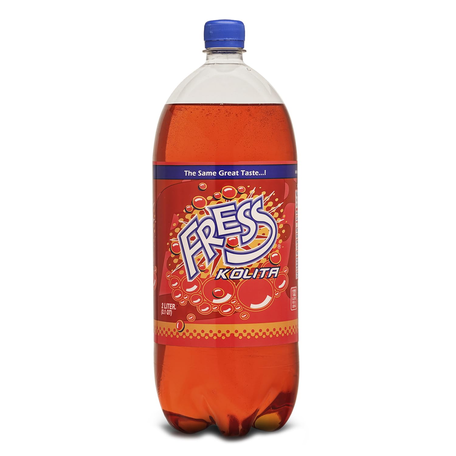 Fresskolita Reg, 2 lts bottle, Caffeine Free, Sweettened with Natural Sugar Fress Kolita Pop Kola (8 pack)