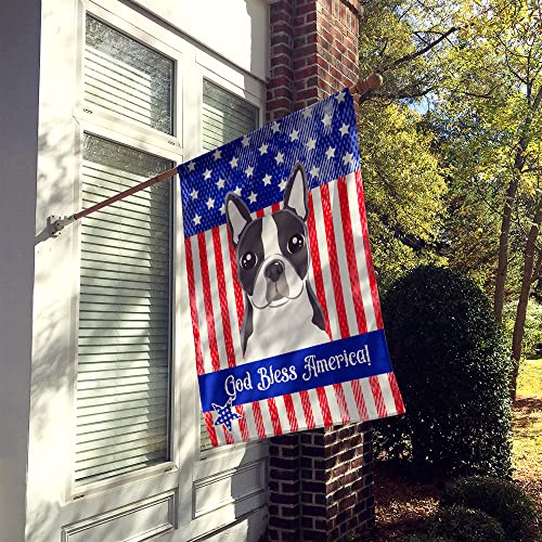 Drapeau Boston Terrier grand format pour mât de maison et déco jardin extérieure