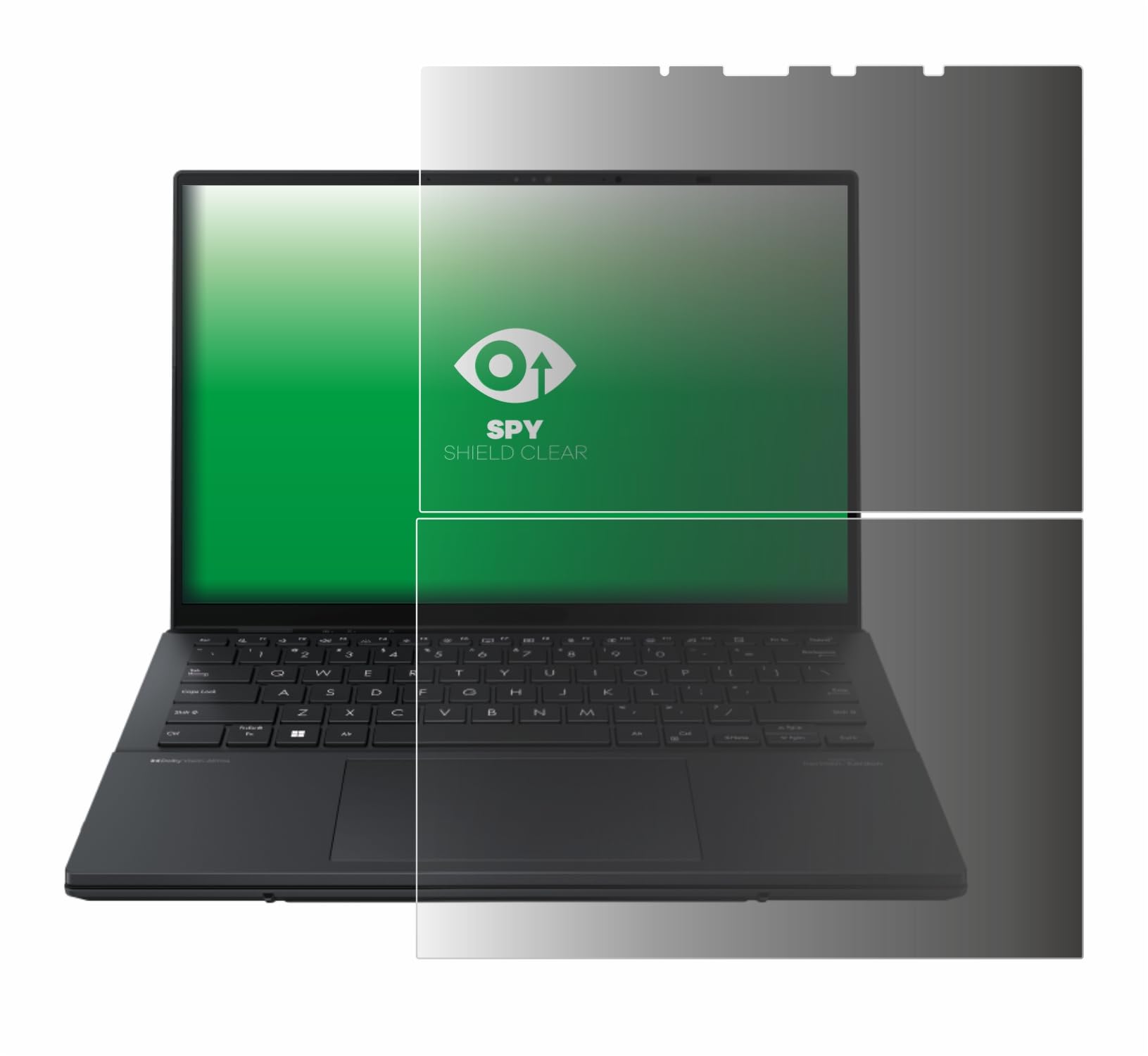 upscreen Blickschutzfolie für ASUS ZenBook Duo OLED 2024 UX8406