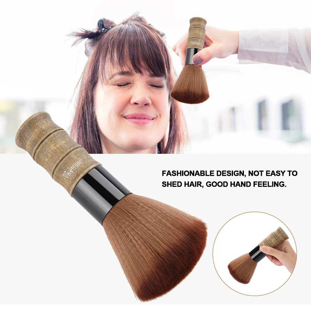 Collo duster brush, soft barber face duster spazzola per capelli fibra hair salon cutting parrucchiere spazzola per capelli spazzare neck tool per ogni barbiere o salone