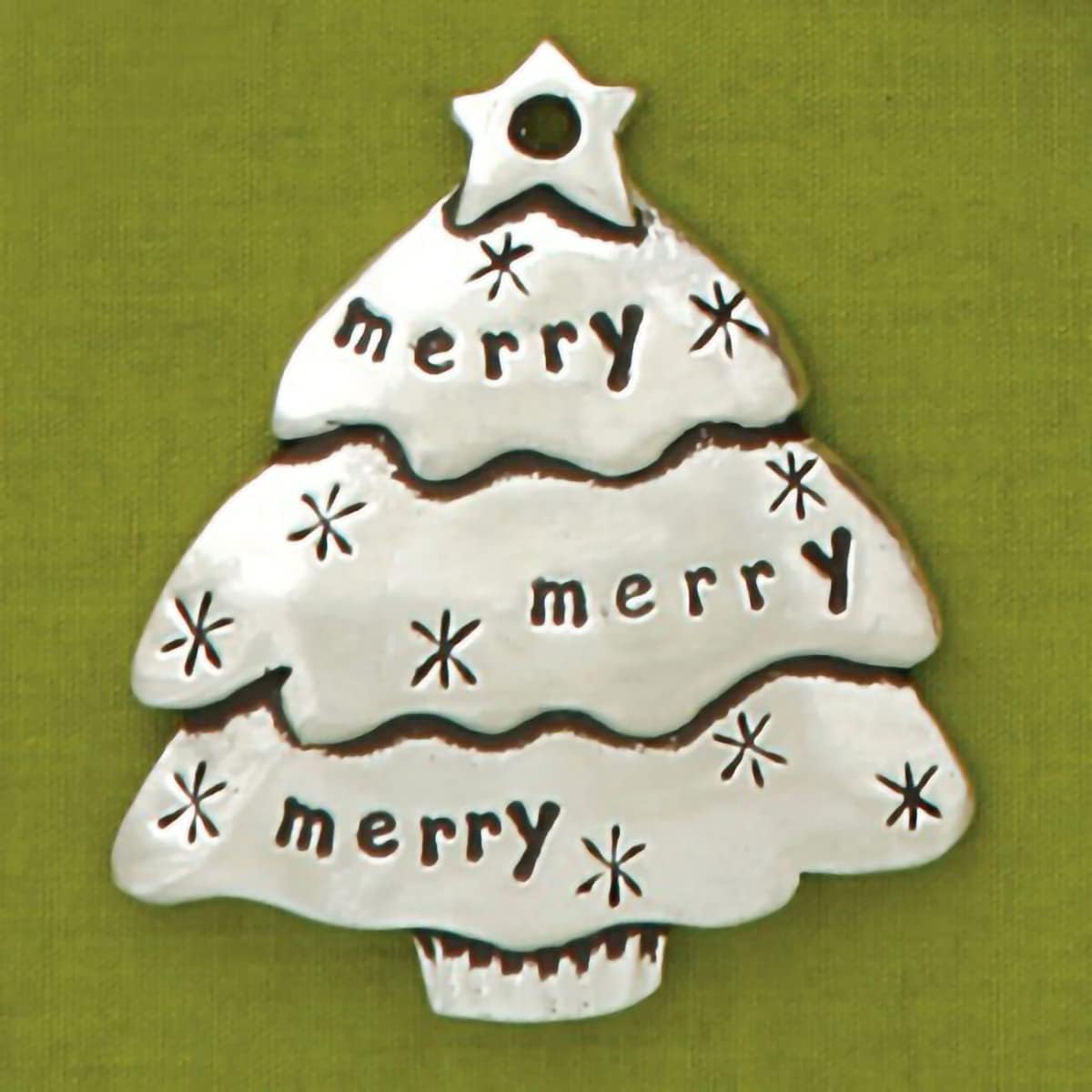 Basic Spirit Handcrafted Christmas Ornament - Tree/Noel Jolly - Home Décor, for Tree Decoration - Image 2