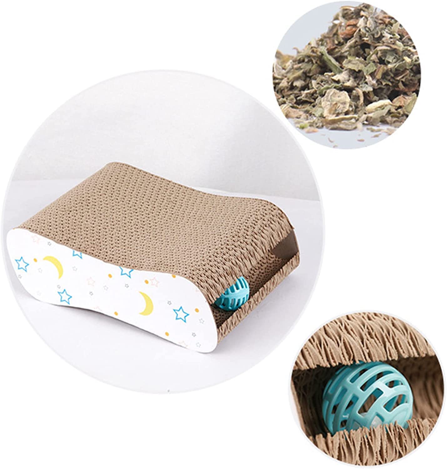 Tiragraffi Per Gatti Tiragraffi Cartone Tiragraffi Per Gatti Con Erba Gatta Tiragraffi Reversibile Con Palla Tiragraffi Per Gatti Divertente In Cartone Con Pesce In Sisal Ondulato Tiragraffi Divano