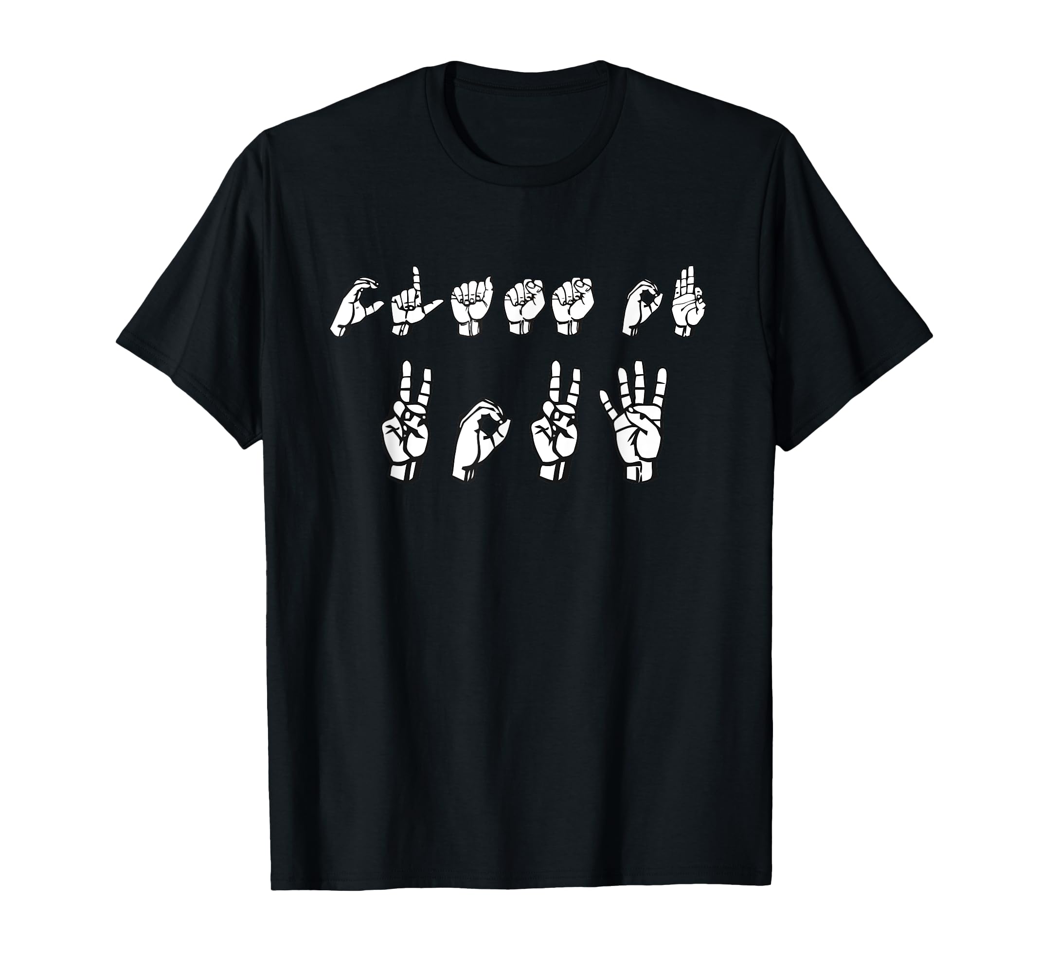 Class 2024 ASL Sign Language Senior Graduation Gift T-Shirt